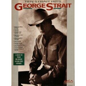 GEORGE STRAIT ORIGINAL MUSIC INDUSTRY PROMO TRADE AD – 8.5" x 11" – COUNTRY